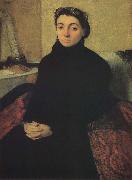 Edgar Degas Miss Gojelin oil on canvas